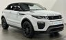 USED 2017 66 LAND ROVER RANGE ROVER EVOQUE 2.0 TD4 HSE DYNAMIC 3d 177 BHP Stylish Evoque Convertible Striking Yulong White , Ebony / Pimento Leather