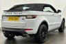 USED 2017 66 LAND ROVER RANGE ROVER EVOQUE 2.0 TD4 HSE DYNAMIC 3d 177 BHP Stylish Evoque Convertible Striking Yulong White , Ebony / Pimento Leather
