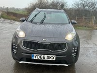 USED 2016 66 KIA SPORTAGE 2.0 CRDI GT-LINE 5d 134 BHP 55+MPG AWD