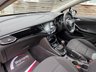 USED 2018 18 VAUXHALL ASTRA 1.4 SRI NAV 5d 148 BHP Low Miles Media Screen DAB