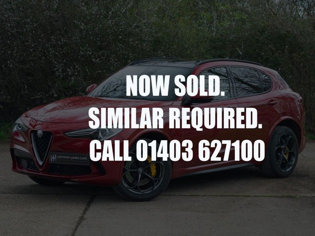 2019 68 Alfa Romeo Stelvio 2.9 V6 BITURBO QUADRIFOGLIO 5d 503 BHP