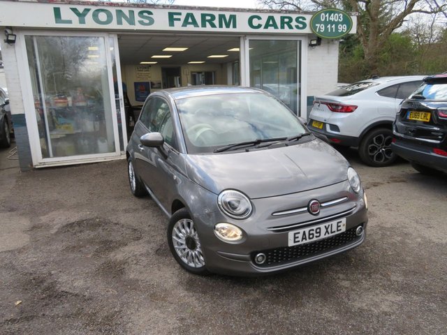 2019 69 Fiat 500 1.2 LOUNGE 3d 69 BHP NEW SHAPE