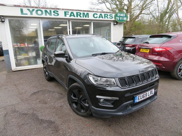 2019 69 Jeep Compass 1.4 MULTIAIR II NIGHT EAGLE 5d 138 BHP