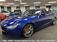USED 2015 65 MASERATI GHIBLI 3.0 S 4d 410 BHP UK DELIVERY FLAT FEE &pound;175 (SUBJECT TO DEAL) *OVER 100 IMAGES ON OUR WEBSITE*BESPOKE FINANCE ARRANGED*PART EXCHANGE WELCOME*ALL VEHICLES HPI CLEAR