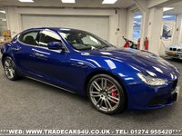 USED 2015 65 MASERATI GHIBLI 3.0 S 4d 410 BHP UK DELIVERY FLAT FEE &pound;175 (SUBJECT TO DEAL) *OVER 100 IMAGES ON OUR WEBSITE*BESPOKE FINANCE ARRANGED*PART EXCHANGE WELCOME*ALL VEHICLES HPI CLEAR