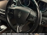 USED 2015 65 MASERATI GHIBLI 3.0 S 4d 410 BHP UK DELIVERY FLAT FEE &pound;175 (SUBJECT TO DEAL) *OVER 100 IMAGES ON OUR WEBSITE*BESPOKE FINANCE ARRANGED*PART EXCHANGE WELCOME*ALL VEHICLES HPI CLEAR