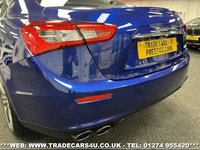 USED 2015 65 MASERATI GHIBLI 3.0 S 4d 410 BHP UK DELIVERY FLAT FEE &pound;175 (SUBJECT TO DEAL) *OVER 100 IMAGES ON OUR WEBSITE*BESPOKE FINANCE ARRANGED*PART EXCHANGE WELCOME*ALL VEHICLES HPI CLEAR