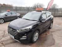 USED 2017 67 HYUNDAI TUCSON 1.7 CRDI SE NAV BLUE DRIVE 5d 114 BHP Full Main Dealer History