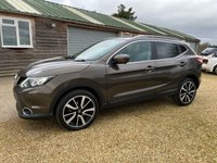 USED 2017 17 NISSAN QASHQAI 1.6 DCI TEKNA XTRONIC 5d 128 BHP Automatic + Sat Nav +FSH+Roof