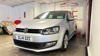 USED 2014 14 VOLKSWAGEN POLO 1.2 MATCH EDITION 5d 59 BHP JULY 24 MOT