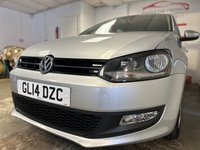 USED 2014 14 VOLKSWAGEN POLO 1.2 MATCH EDITION 5d 59 BHP JULY 24 MOT