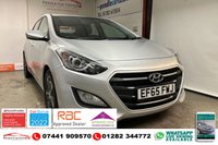 USED 2015 65 HYUNDAI I30 1.6 CRDI SE NAV BLUE DRIVE 5d 109 BHP RAC PLATINUM WARRANTY INCLUDED