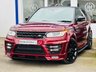 USED 2016 16 LAND ROVER RANGE ROVER SPORT 3.0 SDV6 HSE BLACK PACK LUMMA KIT PAN ROOF SAT NAV CAMERA 22