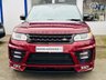 USED 2016 16 LAND ROVER RANGE ROVER SPORT 3.0 SDV6 HSE BLACK PACK LUMMA KIT PAN ROOF SAT NAV CAMERA 22