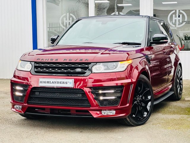 2016 16 Land Rover Range Rover Sport 3.0 SDV6 HSE BLACK PACK LUMMA KIT PAN ROOF SAT NAV CAMERA 22