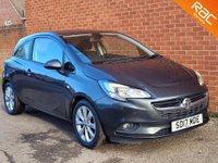USED 2017 17 VAUXHALL CORSA 1.4 ENERGY AC ECOFLEX 3d 74 BHP GREAT SPEC - HEATED SEATS & STEERING WHEEL