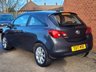 USED 2017 17 VAUXHALL CORSA 1.4 ENERGY AC ECOFLEX 3d 74 BHP GREAT SPEC - HEATED SEATS & STEERING WHEEL