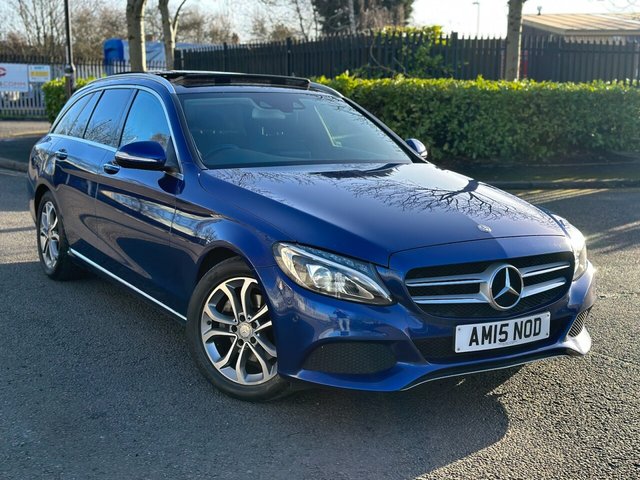 2015 15 Mercedes-Benz C-Class 2.1 C220 BLUETEC SPORT PREMIUM 5d 170 BHP