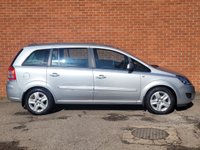 USED 2014 14 VAUXHALL ZAFIRA 1.8 EXCLUSIV 5d 120 BHP 