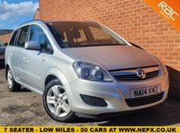USED 2014 14 VAUXHALL ZAFIRA 1.8 EXCLUSIV 5d 120 BHP 