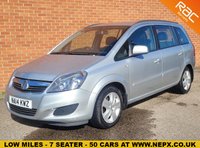 USED 2014 14 VAUXHALL ZAFIRA 1.8 EXCLUSIV 5d 120 BHP 