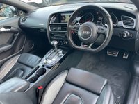 USED 2015 65 AUDI A5 2.0 TDI BLACK EDITION PLUS 3d 187 BHP GREAT EXAMPLE WITH 2 KEYS AND BOOK PACK + FRESH 12M MOT WITHIN THE SALE