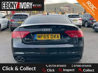 USED 2015 65 AUDI A5 2.0 TDI BLACK EDITION PLUS 3d 187 BHP GREAT EXAMPLE WITH 2 KEYS AND BOOK PACK + FRESH 12M MOT WITHIN THE SALE
