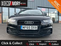 USED 2015 65 AUDI A5 2.0 TDI BLACK EDITION PLUS 3d 187 BHP GREAT EXAMPLE WITH 2 KEYS AND BOOK PACK + FRESH 12M MOT WITHIN THE SALE