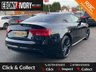 USED 2015 65 AUDI A5 2.0 TDI BLACK EDITION PLUS 3d 187 BHP GREAT EXAMPLE WITH 2 KEYS AND BOOK PACK + FRESH 12M MOT WITHIN THE SALE