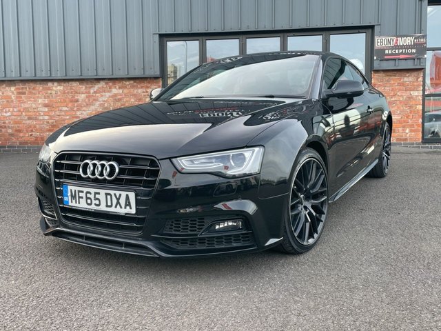 2015 65 Audi A5 2.0 TDI BLACK EDITION PLUS 3d 187 BHP