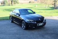 USED 2017 67 BMW 2 SERIES 2.0 220D M SPORT 2d 188 BHP ULEZ Compliant, M-Sport+ Pack