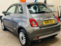 USED 2016 16 FIAT 500 1.2 LOUNGE 3 DOOR 69 BHP 5 SERVICES TO 12,335 MILES