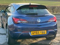 USED 2015 65 VAUXHALL ASTRA GTC 1.6 LIMITED EDITION CDTI S/S 3d 134 BHP LOW &pound;35 ROAD TAX 70+MPG
