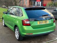 USED 2015 15 SKODA RAPID 1.2 SPACEBACK SE SPORT TSI 5d 104 BHP * SATNAV *    PANROOF