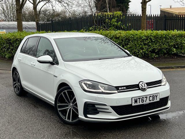 2017 67 Volkswagen Golf 2.0 GTD TDI DSG 5d 182 BHP