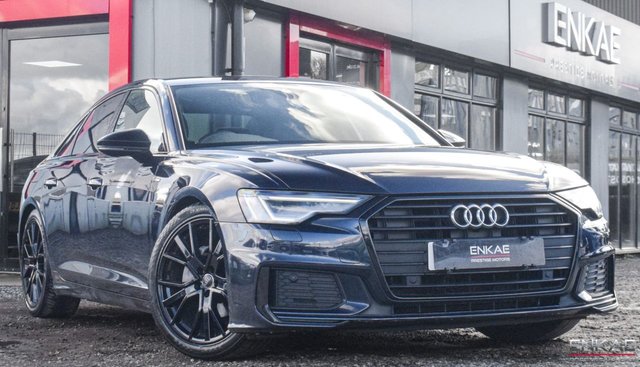 2019 69 Audi A6 2.0 TDI S LINE BLACK EDITION MHEV 4d 202 BHP