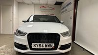 USED 2014 64 AUDI A3 2.0 TDI S LINE 3d 182 BHP LOW RATE FINANCE AVAILABLE +  FREE12 MONTH RAC MEMBERSHIP + RAC PLATINUM WARRANTY INCLUDED