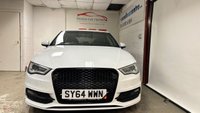 USED 2014 64 AUDI A3 2.0 TDI S LINE 3d 182 BHP LOW RATE FINANCE AVAILABLE +  FREE12 MONTH RAC MEMBERSHIP + RAC PLATINUM WARRANTY INCLUDED