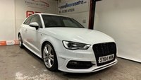 USED 2014 64 AUDI A3 2.0 TDI S LINE 3d 182 BHP LOW RATE FINANCE AVAILABLE +  FREE12 MONTH RAC MEMBERSHIP + RAC PLATINUM WARRANTY INCLUDED