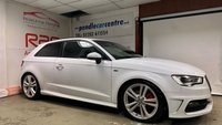 USED 2014 64 AUDI A3 2.0 TDI S LINE 3d 182 BHP LOW RATE FINANCE AVAILABLE +  FREE12 MONTH RAC MEMBERSHIP + RAC PLATINUM WARRANTY INCLUDED