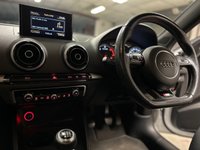 USED 2014 64 AUDI A3 2.0 TDI S LINE 3d 182 BHP LOW RATE FINANCE AVAILABLE +  FREE12 MONTH RAC MEMBERSHIP + RAC PLATINUM WARRANTY INCLUDED
