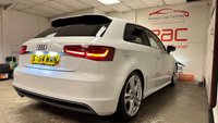 USED 2014 64 AUDI A3 2.0 TDI S LINE 3d 182 BHP LOW RATE FINANCE AVAILABLE +  FREE12 MONTH RAC MEMBERSHIP + RAC PLATINUM WARRANTY INCLUDED