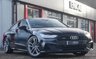 USED 2022 22 AUDI A7 3.0 SPORTBACK TDI QUATTRO S LINE BLACK EDITION MHEV 5d 282 BHP REVERSE CAMERA+CARBON INLAYS