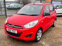 USED 2012 12 HYUNDAI I10 1.2 CLASSIC 5d 85 BHP Full Service History + 20 Tax & 60 MPG