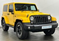USED 2015 65 JEEP WRANGLER 2.8 CRD X 2d 197 BHP Striking Baja Yellow, Black Leather Embossed Interior, Cruise Control , Navigation, Cruise Control , 18" X Edition Satin Alloy Wheel, Privacy Glass,