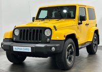 USED 2015 65 JEEP WRANGLER 2.8 CRD X 2d 197 BHP Striking Baja Yellow, Black Leather Embossed Interior, Cruise Control , Navigation, Cruise Control , 18" X Edition Satin Alloy Wheel, Privacy Glass,