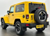 USED 2015 65 JEEP WRANGLER 2.8 CRD X 2d 197 BHP Striking Baja Yellow, Black Leather Embossed Interior, Cruise Control , Navigation, Cruise Control , 18" X Edition Satin Alloy Wheel, Privacy Glass,