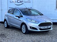 USED 2013 63 FORD FIESTA 1.5 TITANIUM TDCI 5d 74 BHP www.suffolkcarcentre.co.uk - Located at Lowestoft