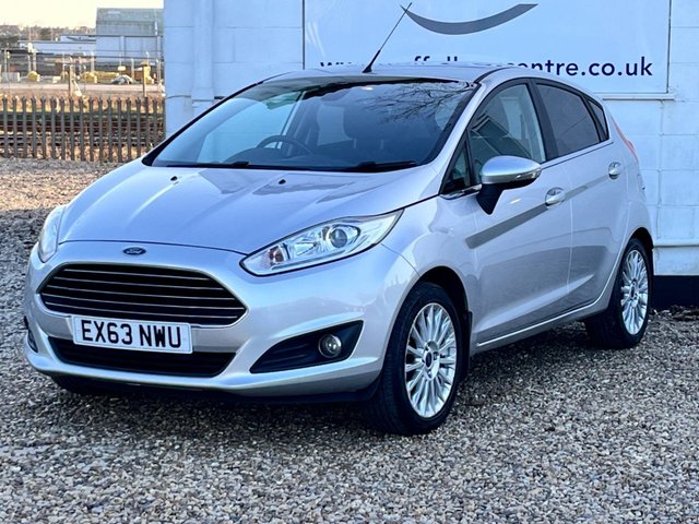 2013 63 Ford Fiesta 1.5 TITANIUM TDCI 5d 74 BHP