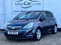 USED 2011 61 VAUXHALL CORSA 1.2 SXI A/C 5d 83 BHP www.suffolkcarcentre.co.uk - Located at Lowestoft